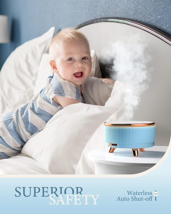 Diffusers for Essential Oils Large Room, 500ml Aromatherapy Diffuser7 Colors Changed - Image 5