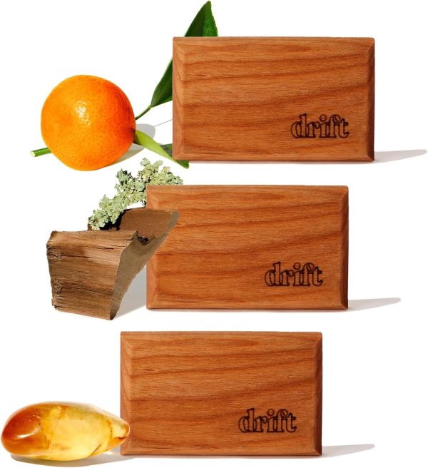 Drift Car Air Freshener - Wood Air Freshener - Car Odor Eliminator - Teak Scent Starter Kit - Image 19
