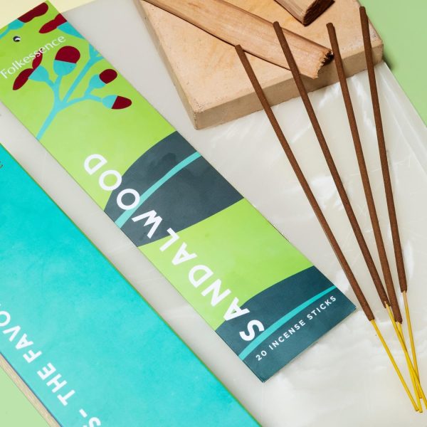 Folkulture Incense Sticks - Set of 6 Incenses (120 Sticks) for Relaxation - Balsam Cedarwood, Jasmine, White Woods & Oud, Ocean Salt, Pumpkin Spice, Peppermint - Valentine Gift Set for her - Image 18