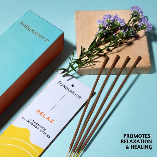 Folkulture Incense Sticks - Set of 6 Incenses (120 Sticks) for Relaxation - Balsam Cedarwood, Jasmine, White Woods & Oud, Ocean Salt, Pumpkin Spice, Peppermint - Valentine Gift Set for her - Image 39
