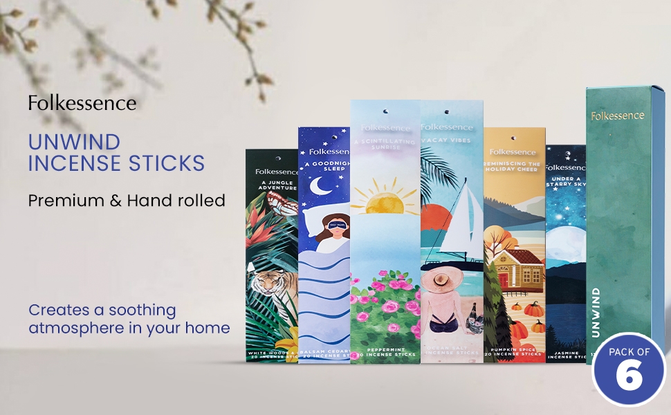 Orange, incense sticks, incense burner, lavender, patchouli