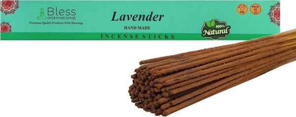 Bless-Frankincense-and-Myrrh 100%-Natural-Handmade-Hand-Dipped-Incense-Sticks Organic-Chemicals-Free for-Purification-Relaxation-Positivity-Yoga-Meditation The-Best-Woods-Scent (500 Sticks (750GM)) - Image 174
