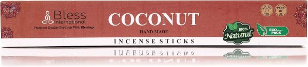 Bless-Frankincense-and-Myrrh 100%-Natural-Handmade-Hand-Dipped-Incense-Sticks Organic-Chemicals-Free for-Purification-Relaxation-Positivity-Yoga-Meditation The-Best-Woods-Scent (500 Sticks (750GM)) - Image 190