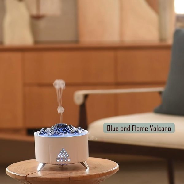Essential Oil Diffusers Large Room: Cute Jellyfish Mist - Watch The Video - SEVEYEE 350ml Aromatherapy Diffuser for Home Bedroom, Long Last 12 Hours with Auto Off, Volcano Night Light v32 - Image 4