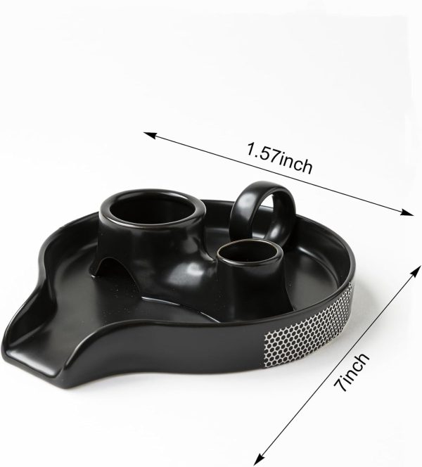 Palo Santo Holder, Sage Holder for Burning, Sage Burning Bowl, Palo Santo Burner, Sage Bowl, Smudge Bowl, Ceramic Incense Holder, Sage Smudge Bowl(palo Santo and sage not Included) - Image 3