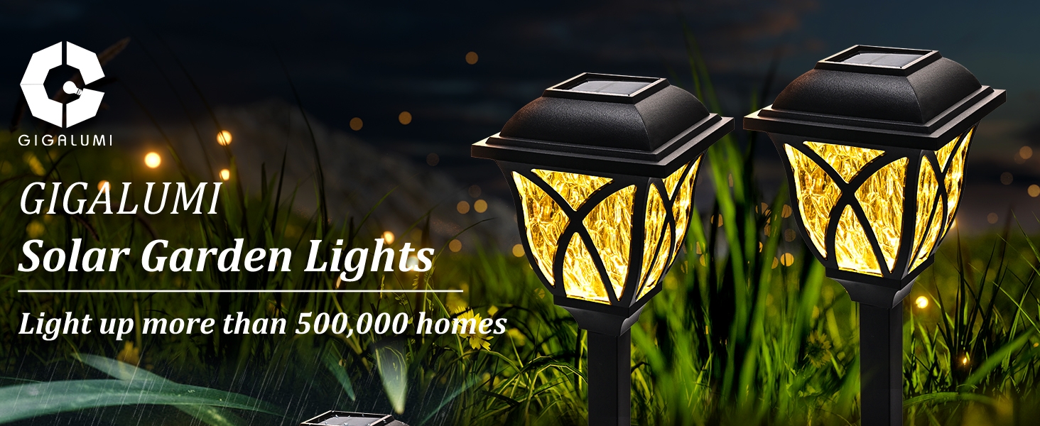 solar garden lights