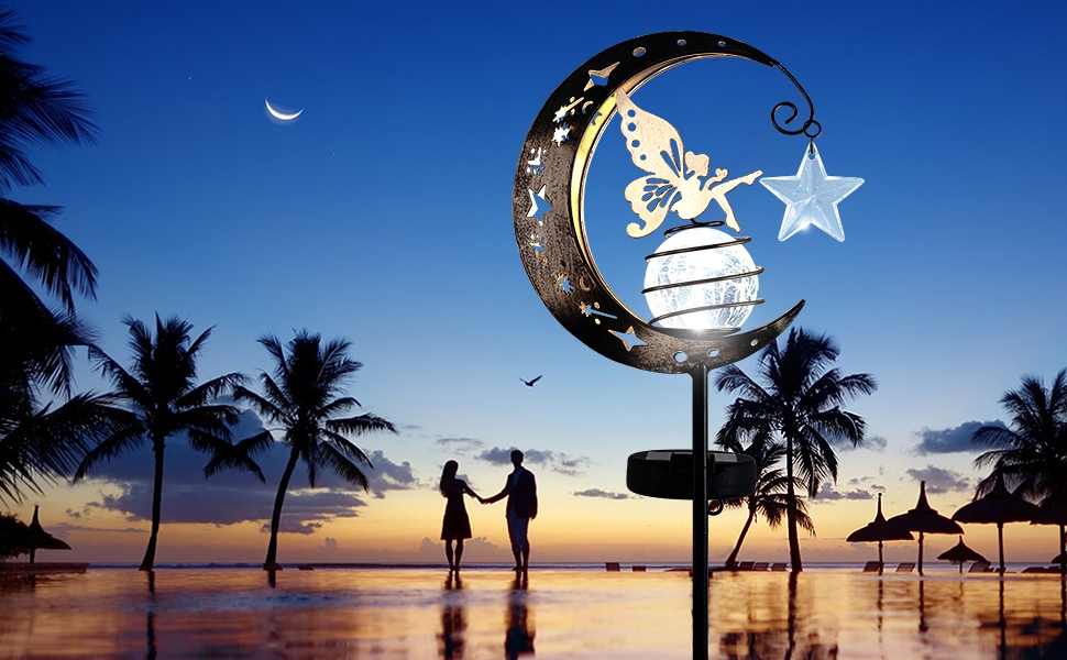 fairy lights solar powered garden