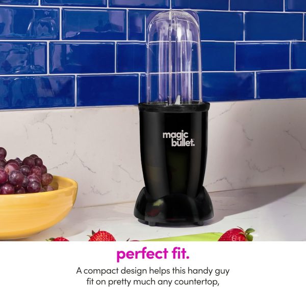 Magic Bullet Blender, Small, Silver, 11 Piece Set - Image 14