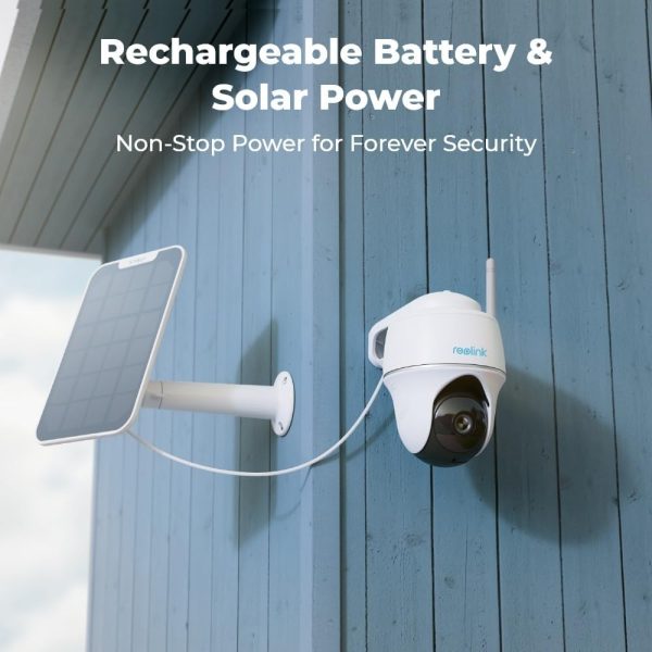 REOLINK Security Camera Wireless Outdoor, Pan Tilt Solar Powered, 5MP 2K+ Color Night Vision, 2.4/5GHz WiFi, Works with Smart Home for Surveillance, Home Hub Compatible, Argus PT + Solar Panel - Image 15