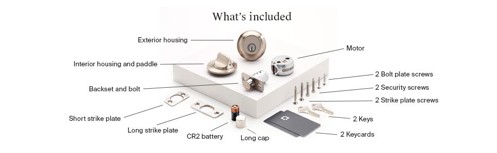 LEVEL LOCK + smart lock with Apple Home Keys