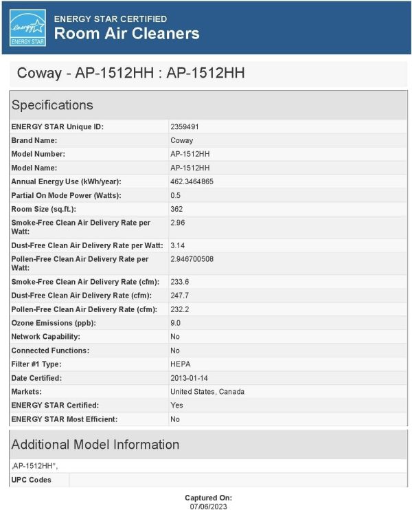 Coway Airmega AP-1512HHS App-Enabled Smart Technology, Compatible with Amazon Alexa True HEPA Air Purifier, Black/Bronze - Image 34