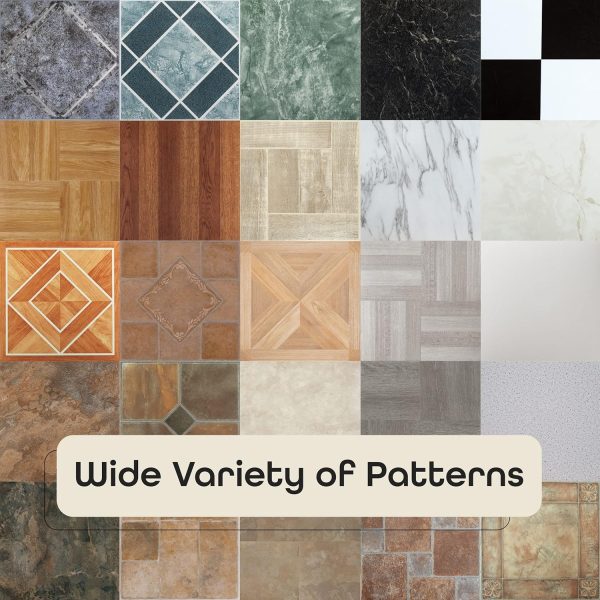 Nexus Self Adhesive 12-Inch Vinyl Floor Tiles, 20 Tiles - 12" x 12", Dark Slate Marble Pattern - Peel & Stick, DIY Flooring for Kitchen, Dining Room, Bedrooms & Bathrooms by Achim Home Decor - Image 35