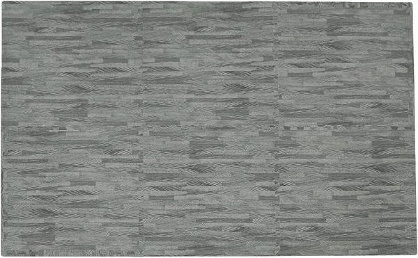 Home Aesthetics 100 Sq. Ft 3/8 Inch Thick Printed Foam Tiles Interlocking Foam Mat, 24" x 24", 25 pcs, White Wood Grain Style Protective Flooring, for Home, Gym Exercise or Trade Show - Image 27