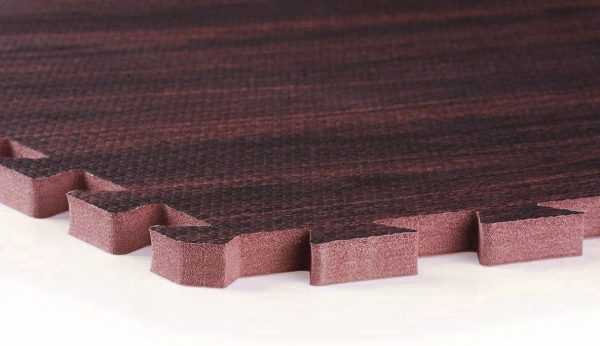 Home Aesthetics 100 Sq. Ft 3/8 Inch Thick Printed Foam Tiles Interlocking Foam Mat, 24" x 24", 25 pcs, White Wood Grain Style Protective Flooring, for Home, Gym Exercise or Trade Show - Image 36
