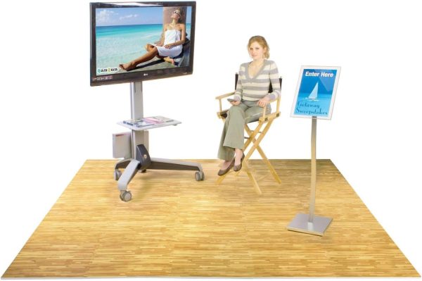 Home Aesthetics 100 Sq. Ft 3/8 Inch Thick Printed Foam Tiles Interlocking Foam Mat, 24" x 24", 25 pcs, White Wood Grain Style Protective Flooring, for Home, Gym Exercise or Trade Show - Image 42