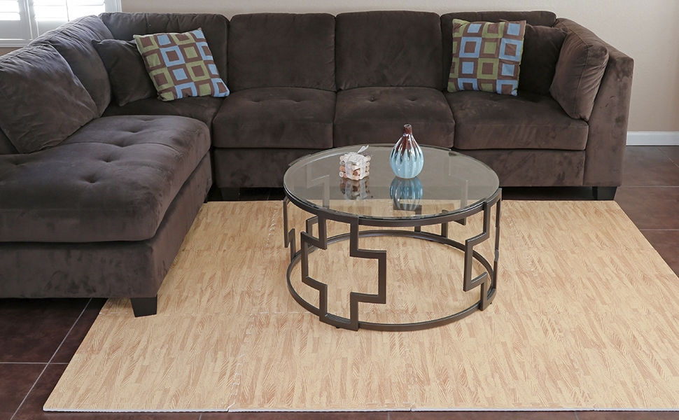 clevr wood grain mat