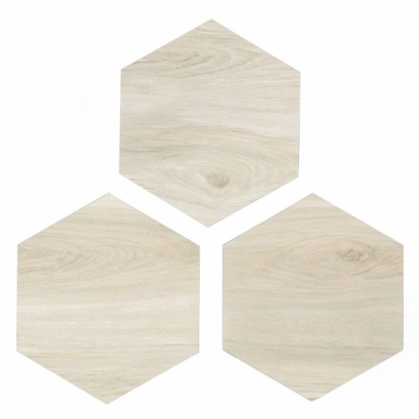 BaseCore HEX Hexagon Vinyl Flooring Gray 5.75" DIY Self Adhesive Textured Modern Floor Tile Peel & Stick Tile (36pcs/21.5sqft per case) - Image 36