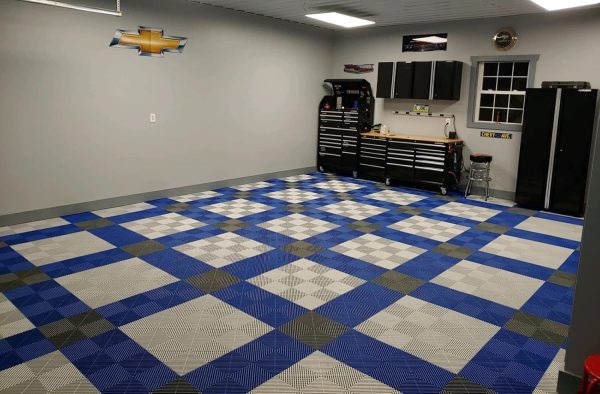 Ribtrax PRO Interlocking Garage Floor Tiles, 15.75 x 15.75-Inch, Turf Green, 6 Piece Set - Image 15