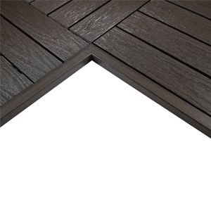 Deck Tile Inside Corner Trim