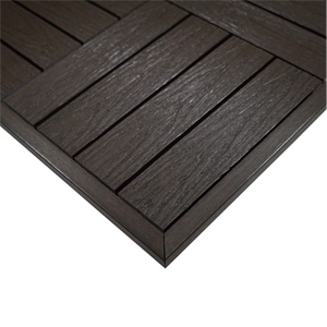 Deck Tile Outside Corner Trim