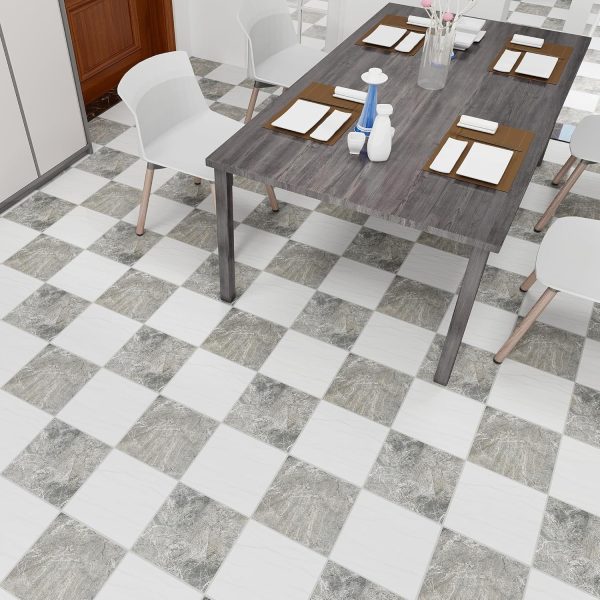 Grey Wood Peel and Stick Floor Tile, 36 Pack 54 Sq.Ft,NO Sticky Residue Left Vinyl Flooring Tiles Wood Plank, Self-Adhesive DIY Flooring for Bathroom,Bedroom, Living Room, 36" x 6"Nature Grey - Image 82